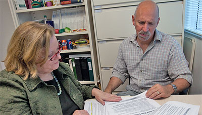 Catherine Schaefer and Neil Risch lead the Research Program on Genes, Environment and Health.